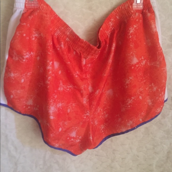 Danskin now orange/white/blue short lady sz xxl - Picture 8 of 10